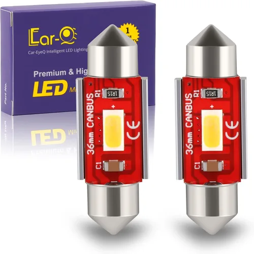Miniatura 17 de Focos LED Festoon DE3175 DE3021 de 1.220 in, mapa interior, cúpula, maletero, luces de lectura, blanco de 6000 K, DE3022 3022 3021, 480 lúmenes