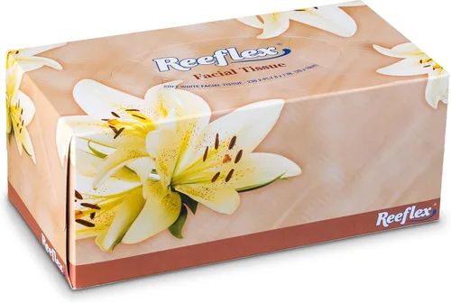 Miniatura 3 de Reeflex Pañuelos faciales, tejido facial suave de 2 capas, 4 cajas, 230 hojas por caja (920 hojas en total), cajas de pañuelos suaves y duraderas a