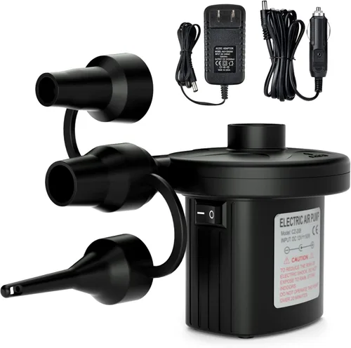 Jasonwell Electric Air Pump Portable Quick-Fill AC DC Inflator Deflator Pump for Air Mattress Inflatables Pool Floats Water Toy Raft Bed Boat Pool