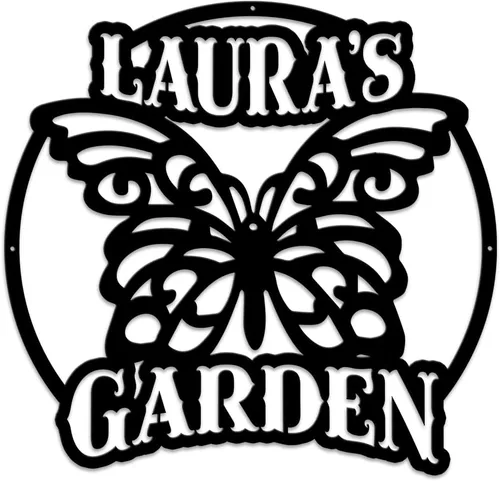 Miniatura 13 de MeMate Letrero de jardín para personalizar, letrero de granja de abejas, letrero de metal con nombre personalizado para amantes de las abejas