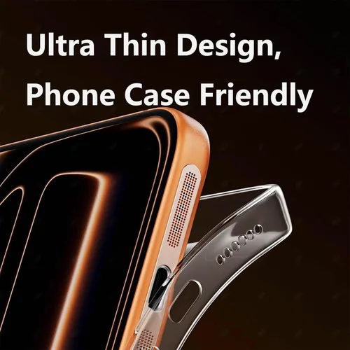 Miniatura 5 de para iPhone 17 Pro Max Auricular Parlante Malla Anti Polvo Adhesiva Cubierta - 5 PIEZAS / Naranja Cósmico Naranja (Cosmic Orange)