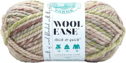 Miniatura 48 de Lion Brand Yarn - Ovillo de lana Wool-Ease Thick & Quick color fuerza aérea