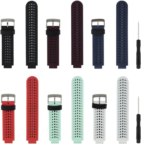 Correa de reloj accesorio de pulsera inteligente de repuesto para Garmin Forerunner 230/235/620/630 / 735XT, talla única, talla única Set de 6