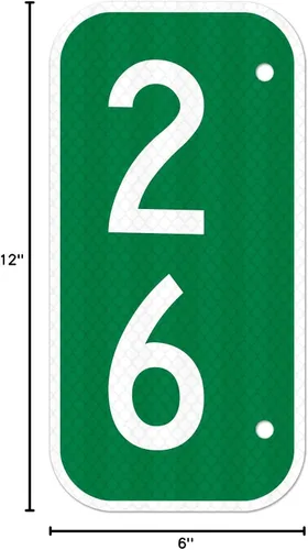 Miniatura 8 de Letrero de dirección 911, letrero reflectante vertical de buzón de emergencia personalizado, ideal para entrada, edificios de unidades múltiples