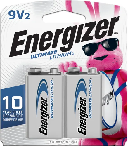 Miniatura 8 de Energizer Ultimate Lithium 9V Baterías (Paquete de 2), Baterías de litio de 9 V