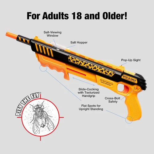 Miniatura 4 de Bug-A-Salt Orange Crush 3.0, pistón de resorte