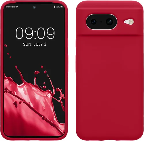 Miniatura 61 de kwmobile Funda compatible con Google Pixel 7 - Funda de silicona TPU con acabado suave - Piedra antigua