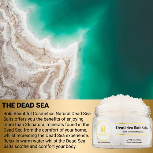 Miniatura 7 de Bold Beautiful Cosmetics - Sal de baño del mar muerto y remojo de pies por Bold Beautiful Cosmetics Natural Skin Rejuvenecimiento de la piel