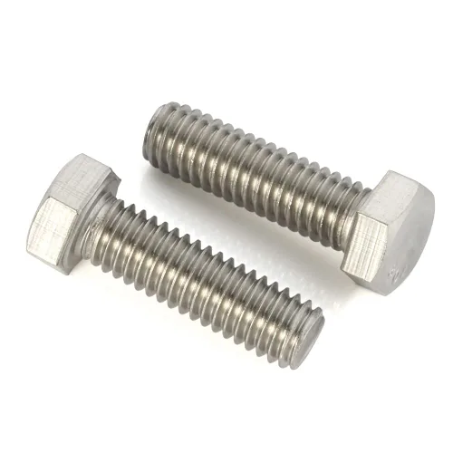 Miniatura 3 de Tornillos hexagonales de cabeza hexagonal de 1/4-20 x 1, accionamiento hexagonal externo, acero inoxidable 304, rosca gruesa UNC totalmente roscada
