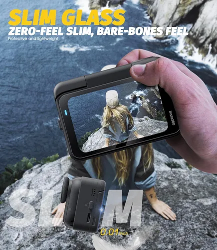 Miniatura 6 de Orzero Paquete de 3 protectores de pantalla de cámara compatibles con accesorios Insta360 GO Ultra, protector de pantalla con herramienta