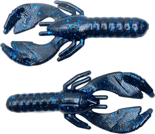 Miniatura 30 de Phat Pak Baits - Beasty Bug Jr Ned Rig Craw Finesse Bass Señuelo de pesca de plástico suave 20ct 2.8" Paquete de variedades