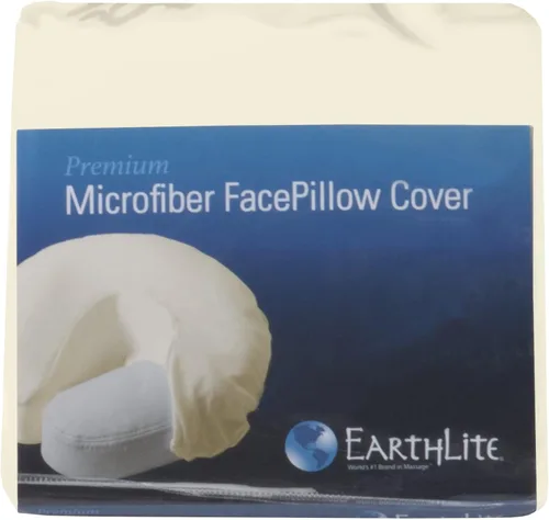 Miniatura 2 de EARTHLITE Funda de microfibra profesional para cuna facial, sedosa, resistente a las arrugas, de secado rápido, reutilizable, para mesa de masaje