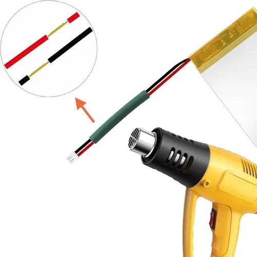 Miniatura 7 de Paquete de 3 baterías 502030 de polímero de litio de 3.7 V 250 mAh 502030 compatible con múltiples dispositivos 502030 baterías de repuesto
