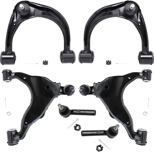 Miniatura 57 de Detroit Axle - Kit de extremo delantero para Chrysler 300 Dodge Charge Challenger 2011-2023, 2 brazos de control inferiores traseros 2 rótulas