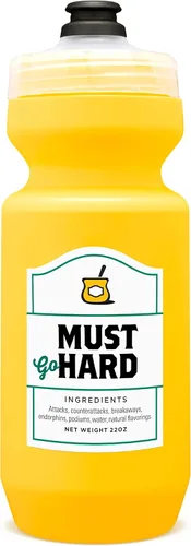 Miniatura 6 de SPURCYCLE Botella de agua Catch Up – 22 onzas, Purist, tapa MoFlo, resistente a las manchas, botella flexible para bicicleta