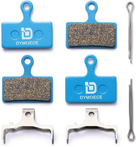 Miniatura 2 de 2 pares de pastillas de freno de disco para bicicleta compatibles con Shimano Deore XT XTR SLX (resina, semi-metálica, metal sinterizado) SCP-SLX