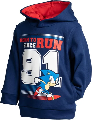 Miniatura 2 de SEGA Sonic the Hedgehog - Sudadera con capucha de forro polar