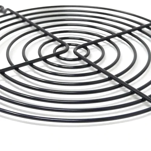 Miniatura 4 de FCI2 - Juego de 2 fundas protectoras para ventilador de 4.724 in de hierro negro con tornillos de repuesto para refrigeración de carcasa