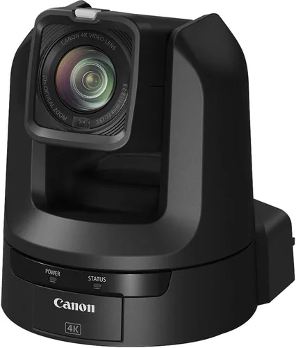 Miniatura 4 de Canon Cámara CR-N100 4K NDI PTZ con zoom de 20x (negro satinado) (6527C001) + cable HDMI + 6 bridas de cable de colores surtidos + cable de red +