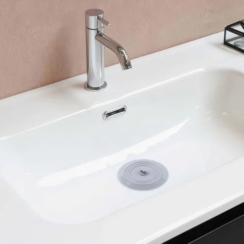 Miniatura 6 de Vaincre 2 piezas de tapón de drenaje de bañera - 5" de silicona para cocina y baño, tapón de agua para cabello y ducha, tapón de drenaje de bañera