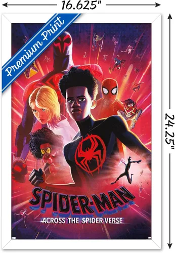 Miniatura 3 de Trends International Marvel Spider-Man: Across The Spider-Verse - Póster estático de pared de una hoja, 22.4 pulgadas de largo x 14.7 pulgadas