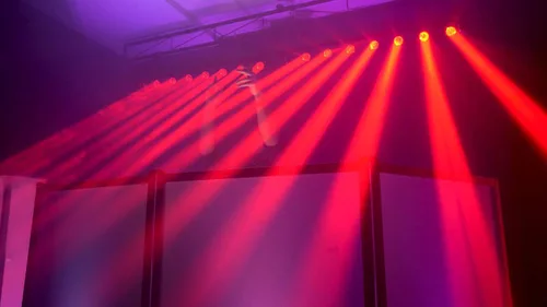 Miniatura 5 de Chauvet DJ Nimbus máquina de niebla de hielo seco nebulizador+tira de luz de cabeza móvil motorizada