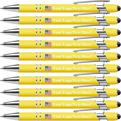 Miniatura 38 de Bolígrafos personalizados con lápiz capacitivo, bolígrafos personalizados impresos con tu logotipo o mensaje, ideales para regalos, promociones