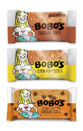 Miniatura 10 de Barritas de avena con plátano y chispas de chocolate de Bobo's, sin gluten, sin OMG, de avena integral, paquete de 12 Barritas de aperitivo Para