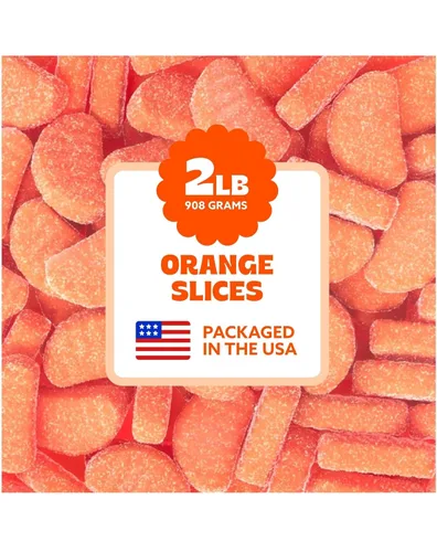 Miniatura 12 de Cambie Caramelos de Rodajas de Cereza, 2 libras de caramelo de cereza dulce, espolvoreados con azúcar con una textura que hace agua la boca y suave