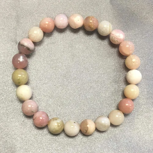 Miniatura 71 de Gem Avenue Handmade Round Bead Stretch Bracelet Unisex Natural Stone Beaded Jewelry for Men & Women, Elastic Wristband for Daily Wear
