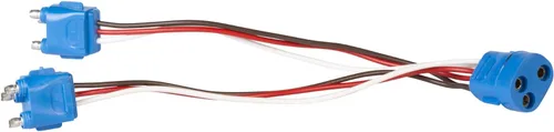 Grote 66810 Dos coletas de adaptador en Y de 9 pulgadas, rectas