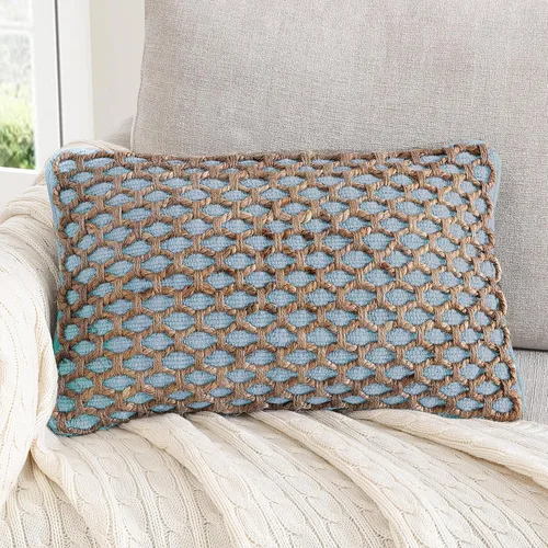 Miniatura 10 de Boho Living Jada Cojín Decorativo, Incluye Acento, Diseño Tejido Premium, Decoración de Sala de Estar, (1) Funda de Cojín de 20" x 20" con Relleno