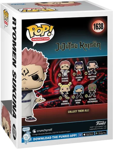 Miniatura 3 de Funko Pop! Animation: JJK - Sukuna - Jujutsu Kaisen - Figura de vinilo coleccionable - Idea de regalo - Productos oficiales - para niños y adultos