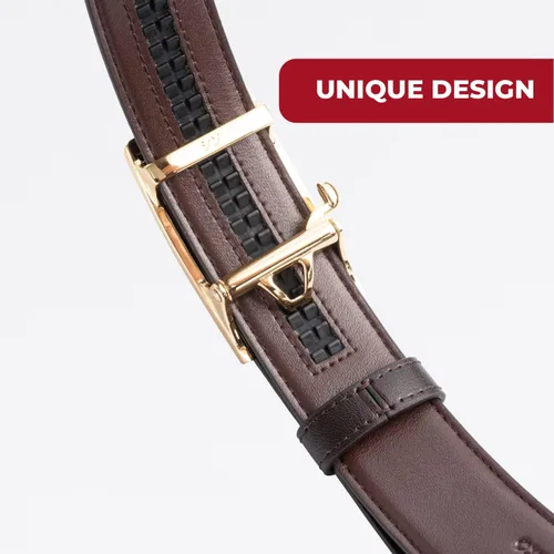 Miniatura 2 de SHINKO 100% Italian Leather Belt for Men, Fashion Mens Dress Belt for Any Occasion and Outfit