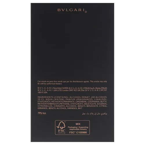 Miniatura 7 de Perfume en spray Bvlgari man in black, 2 onzas.