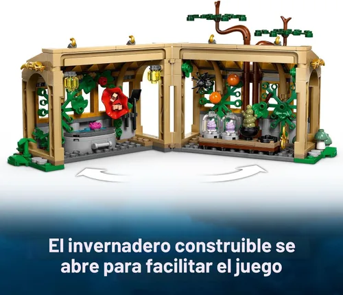 Miniatura 3 de LEGO Harry Potter Hogwarts Castle: Herbology Class Juguete para Niños - Juguete de construcción y aprendizaje para juego de simulación - Harry