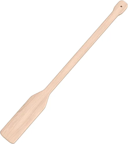 Miniatura 7 de BBQ-PLUS Paleta mezcladora y removedora de 42 pulgadas para cangrejos y camarones, accesorios de acero inoxidable para ollas de cocción y freidoras
