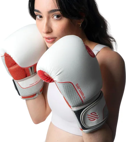Miniatura 7 de Sanabul Guantes de Boxeo Hyperstrike para Mujeres, Guantes de Kickboxing MMA Muay Thai, Guantes de Entrenamiento de Boxeo Sparring, Guantes de Bolsa