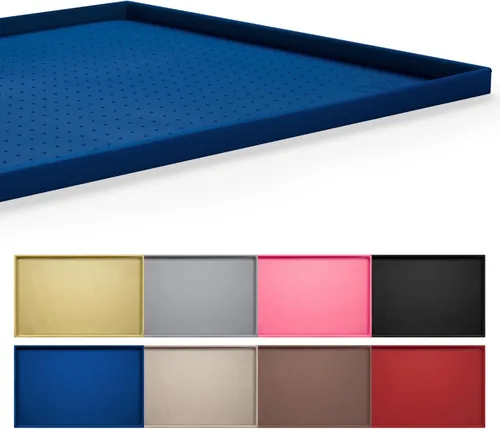 Miniatura 13 de Hubulk Tapete de alimentación para perros, 100% impermeable, mantel individual de silicona de grado alimenticio para tazones de comida y agua