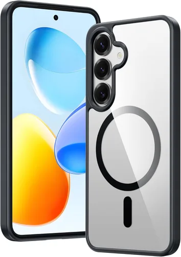 Miniatura 1378 de FNTCASE Funda para iPhone 13 Pro-Max: Fundas magnéticas transparentes compatibles con Magsafe Slim anti amarillamiento protección contra caídas