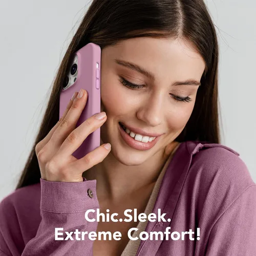 Miniatura 8 de GONEZ Funda de silicona para iPhone 14 Pro Max, compatible con MagSafe, con protector de pantalla + protector de lente de cámara, silicona líquida a