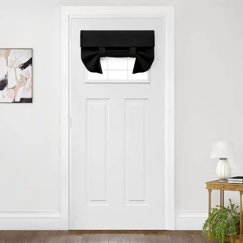 Miniatura 102 de HOMEIDEAS Cortinas Opacas para Aula para Puerta Principal, Cubierta de Ventana de Puerta de Aula, Persianas de Privacidad con Aislamiento Térmico