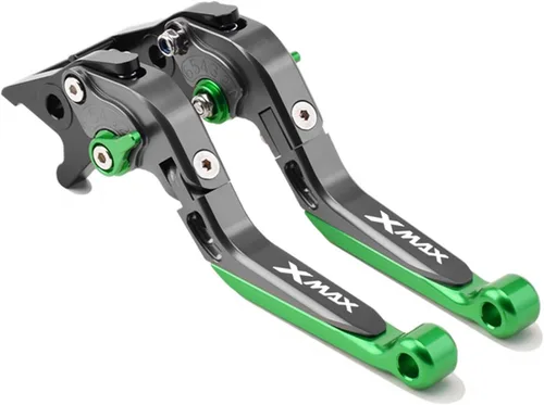 Miniatura 30 de Palancas de freno de embrague de motocicleta plegables extensibles para Yamaha Xmax X-MAX 125 250 300 400 mango de frenos ajustable (color : 1)