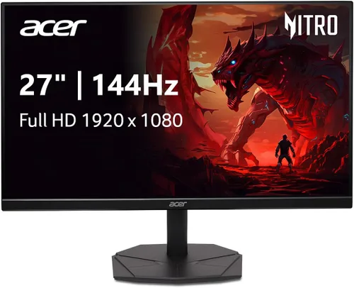 Miniatura 16 de Acer Nitro Monitor para juegos de 23.8" Full HD 1920 x 1080 IPS ZeroFrame AMD FreeSync Frecuencia de actualización de 144Hz 1ms (VRB)