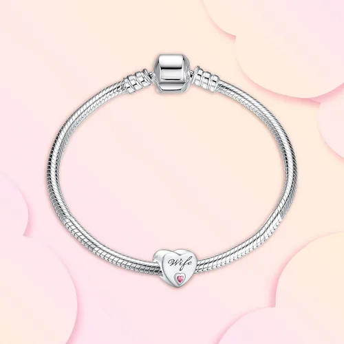 Miniatura 2 de Annmors Silver Charms for Bracelets 925 Sterling Dragonfly Family Heart Love Dangle for Women Bracelet & Necklace Pendant