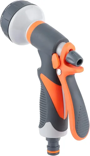 Miniatura 7 de Oumefar Pistola de riego Jardinería Fácil Control Hogar Boquilla Manguera Boquilla Spray Boquilla Pistola Manguera Pulverizador para Jardín