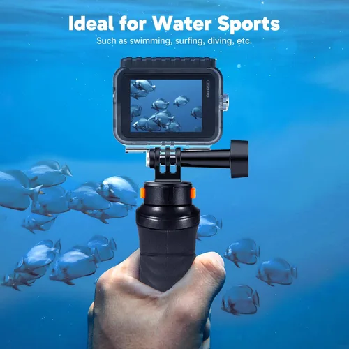 Miniatura 2 de AKASO Brave 7 LE 4K30FPS 20MP Cámara de acción WiFi con pantalla táctil EIS 2.0 Zoom Control remoto 131 pies Cámara submarina impermeable con agarre