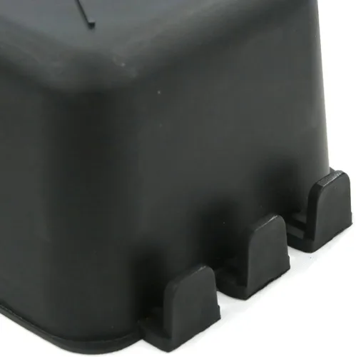 Miniatura 7 de The ROP Shop Paquete de 36 tazas de jaula negras para alimentación y agua para aves de corral, patos, pájaros, hámsteres