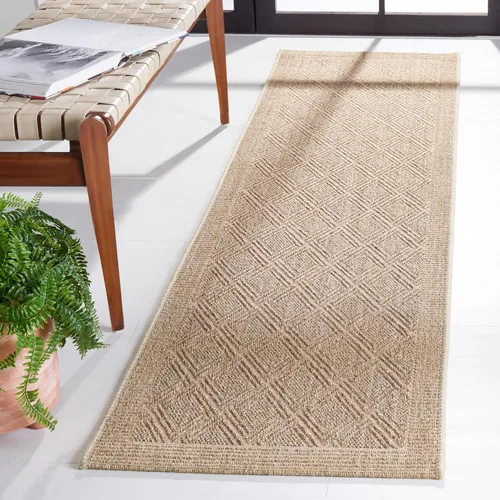 Miniatura 11 de SAFAVIEH Palm Beach Collection - Alfombra decorativa de 2 x 3 pies, diseño de ceniza, sisal y yute, ideal para zonas de alto tráfico en entrada