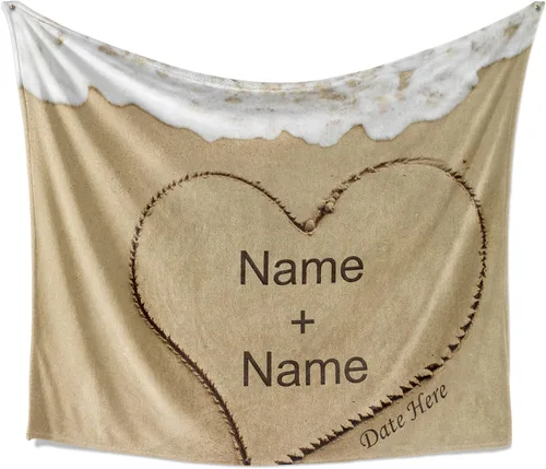 Miniatura 49 de Manta personalizada para esposa de esposo a esposa para pareja, regalos de aniversario para mujeres, regalo para aniversario de boda